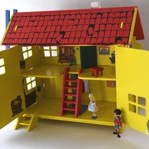 Pippi Longstocking House. Astrid Lindgren Collectible Vintage Toy. Swedish Kids room decor image 5