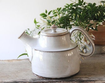 Scandinavian Tea Pot. Danish Modern Stoneware. STOGO. Design by Herluf Gottschalk-Olsen