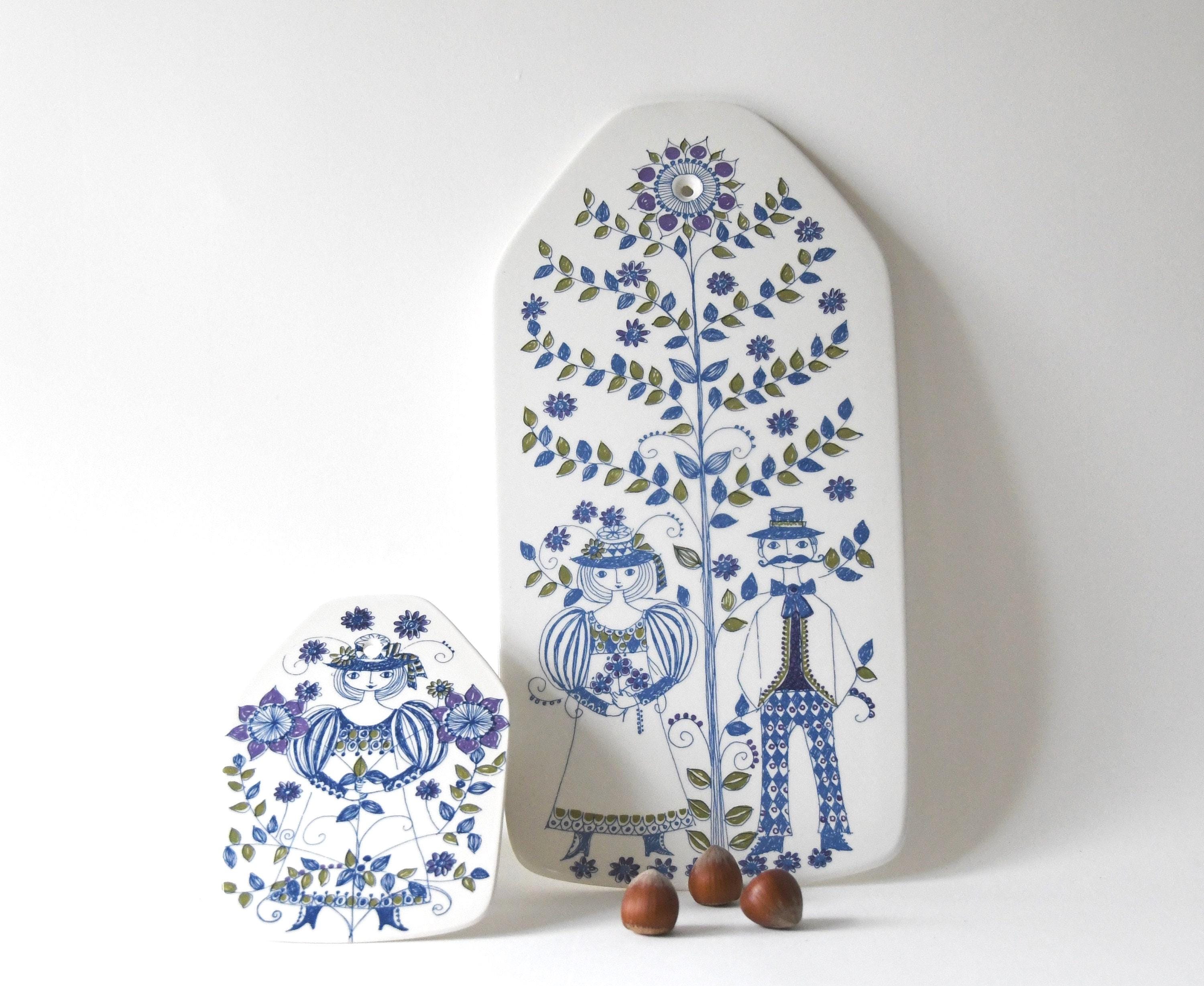 Figgjo Flint LOTTE. Cheese Board / Trivets. Turi Design. Mid