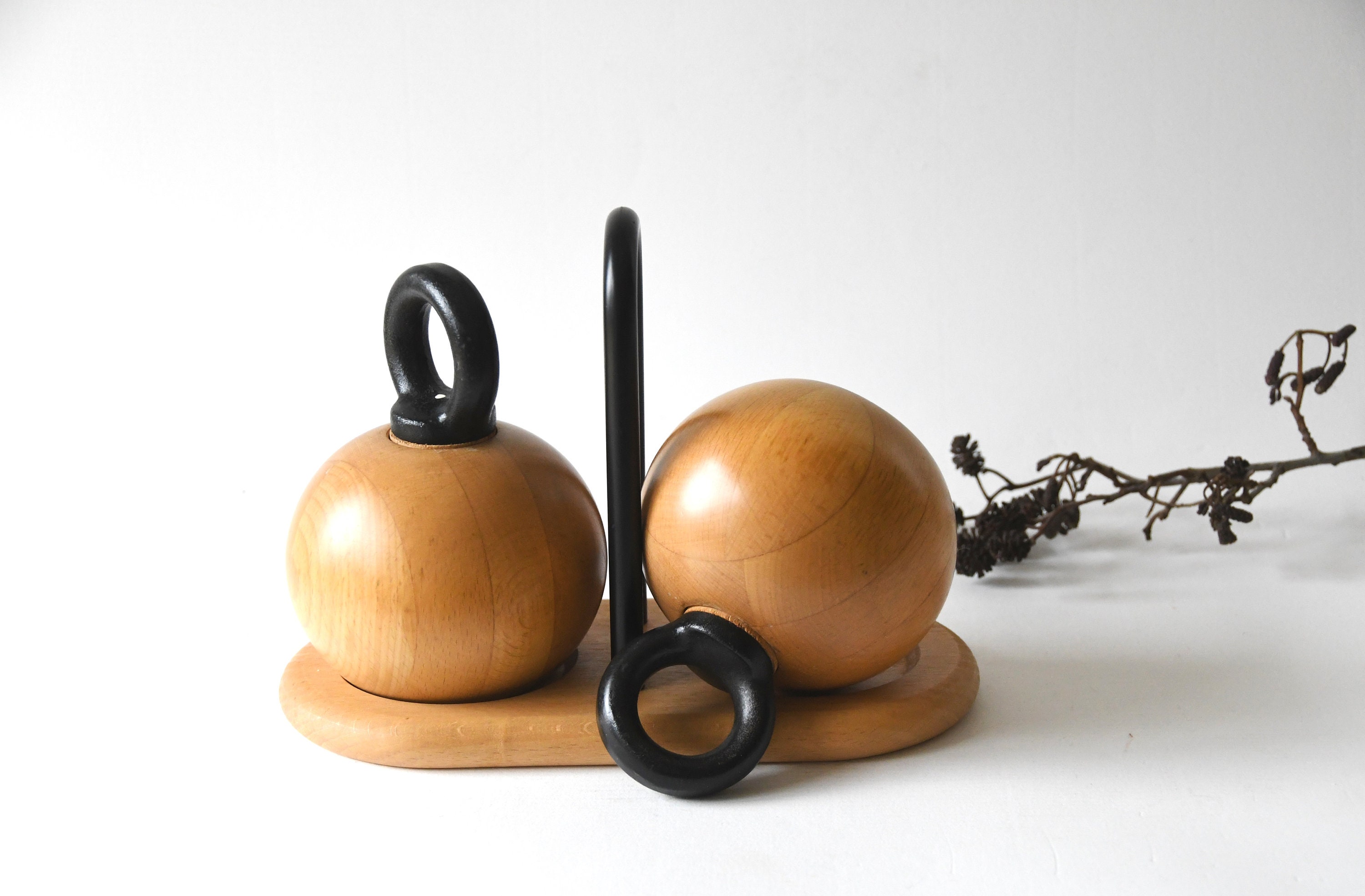 Nissen Denmark. Salt and Pepper Set. Modern Salt Pepper Grinders