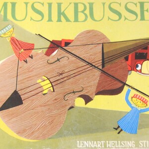 MUSIKBUSSEN - Lennart Hellsing stig lin… Musikbussen | Lennart Hellsing | Inbunden