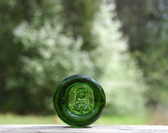 Erik Höglund for Kosta Boda. Nude Woman, Mid-Century modern. Green Glass. Swedish Mid Century. Collectible Glass