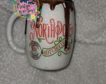 North pole Hot Coco Christmas Mug Tumbler