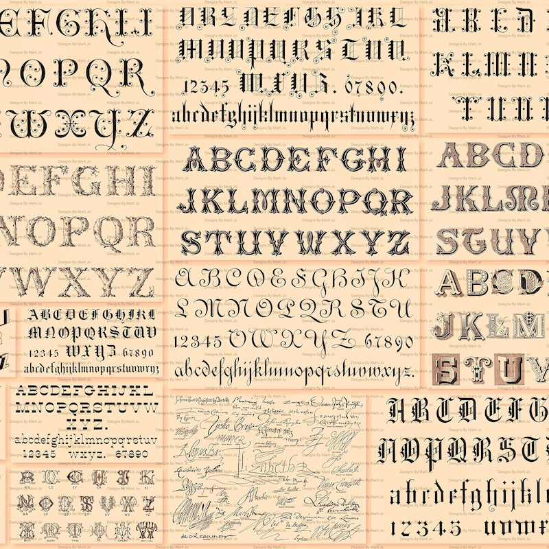 Instant Lettering - Etsy UK