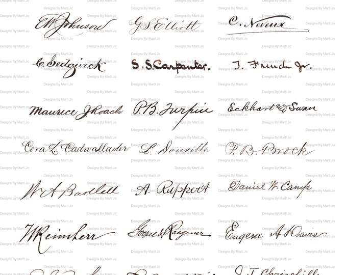 Cling Rubber Stamp Set / Rubber Stamps / Vintage Letter Writing Theme