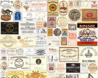 Hennessy Label - Etsy