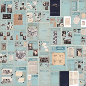 Páginas RARAS para impressão de anuário do ensino médio de 1924 em JPG | Download digital instantâneo | Uso comercial OK | JJ23