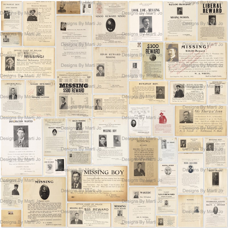 It Kids Missing Poster Etsy