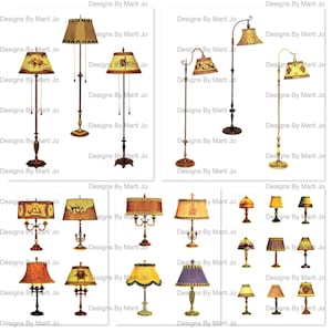 Lâmpadas elétricas vintage | Clipart de luzes vintage | Download instantâneo | Uso comercial OK | VC57
