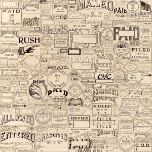 MEGA PAQUETE de superposiciones de sellos de caucho vintage / 200 sellos comerciales PNG individuales / Bono: Cuatro PNG de 8,5 x 11 con todas las imágenes (5 x 10) / MB9