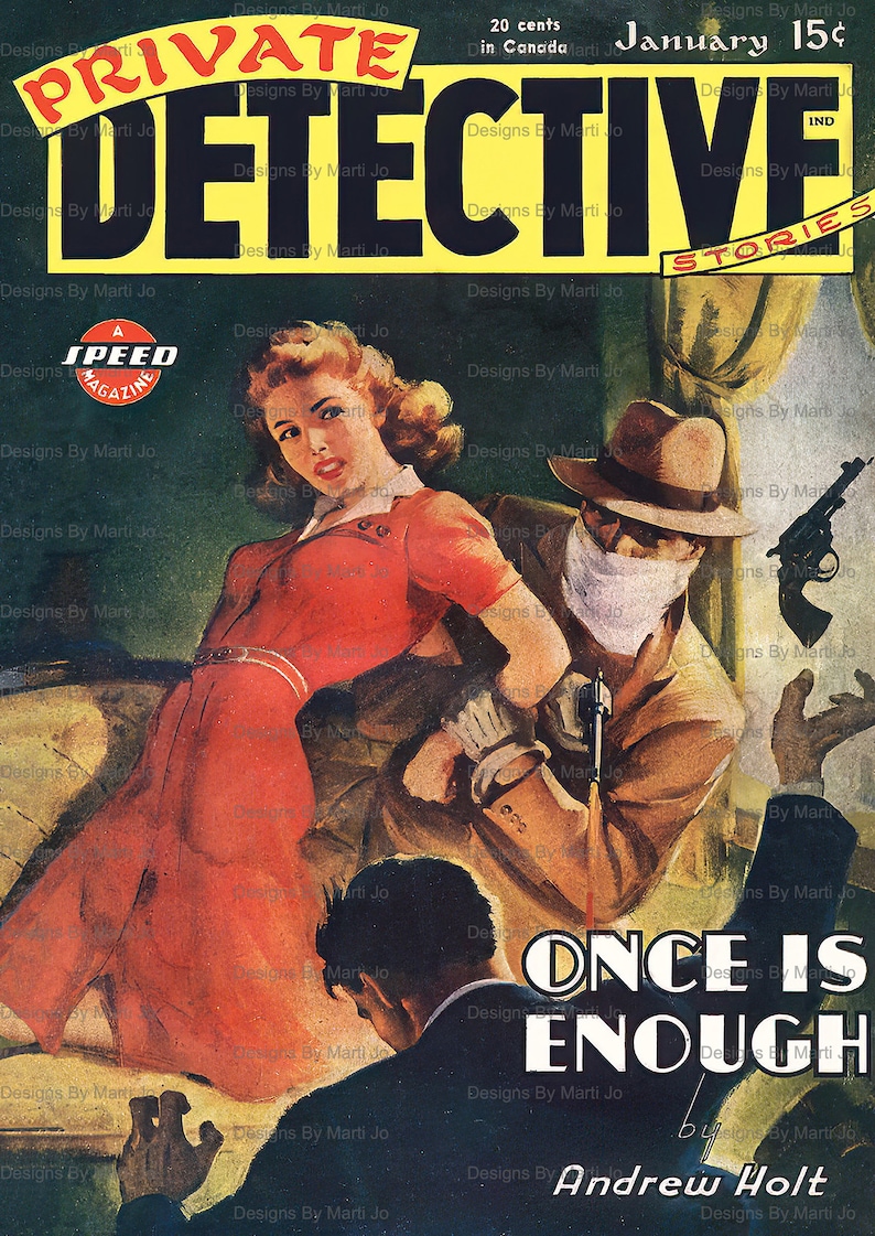Vintage Detective Magazine Covers | 50 Crime Pulp Magazine Covers ...