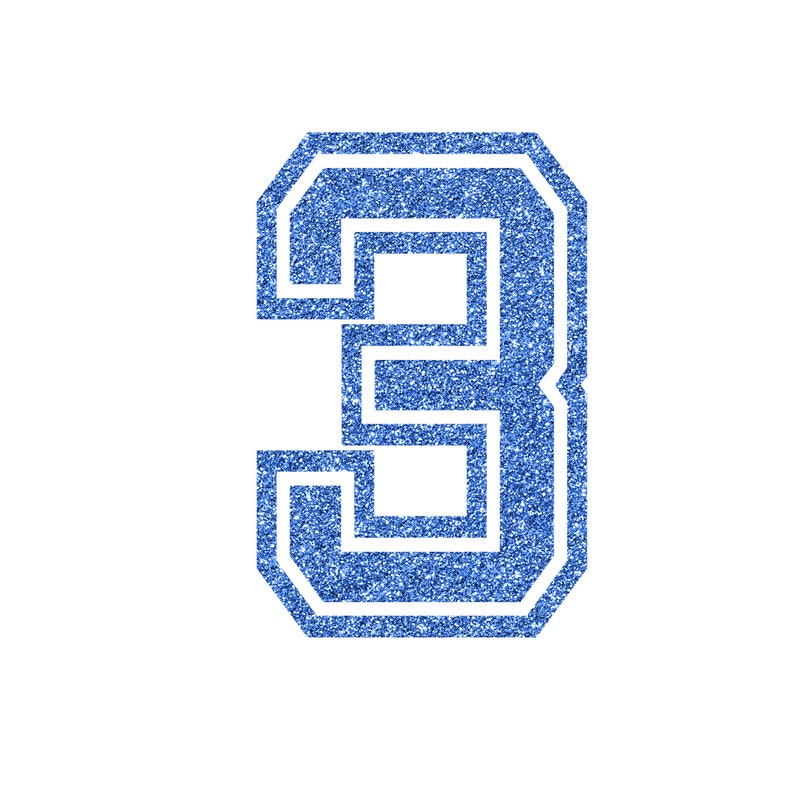 blue glitter varsity letters digital clipart printable etsy