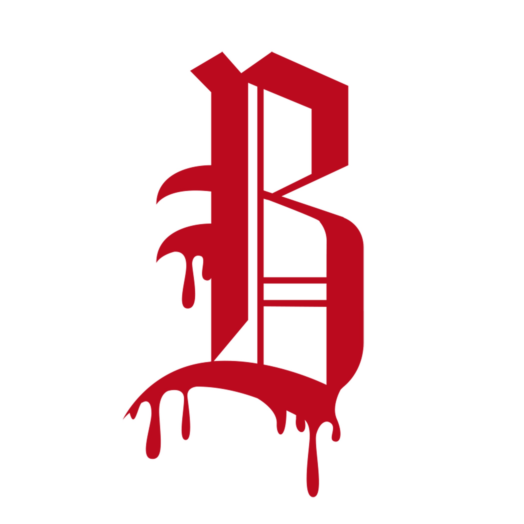 Bloody Dripping Letters Printable Bloody Letters Digital - Etsy