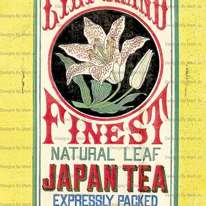 Vintage Coffee and Tea Labels Set 2 | 45 Digitable Food Labels JPG ...