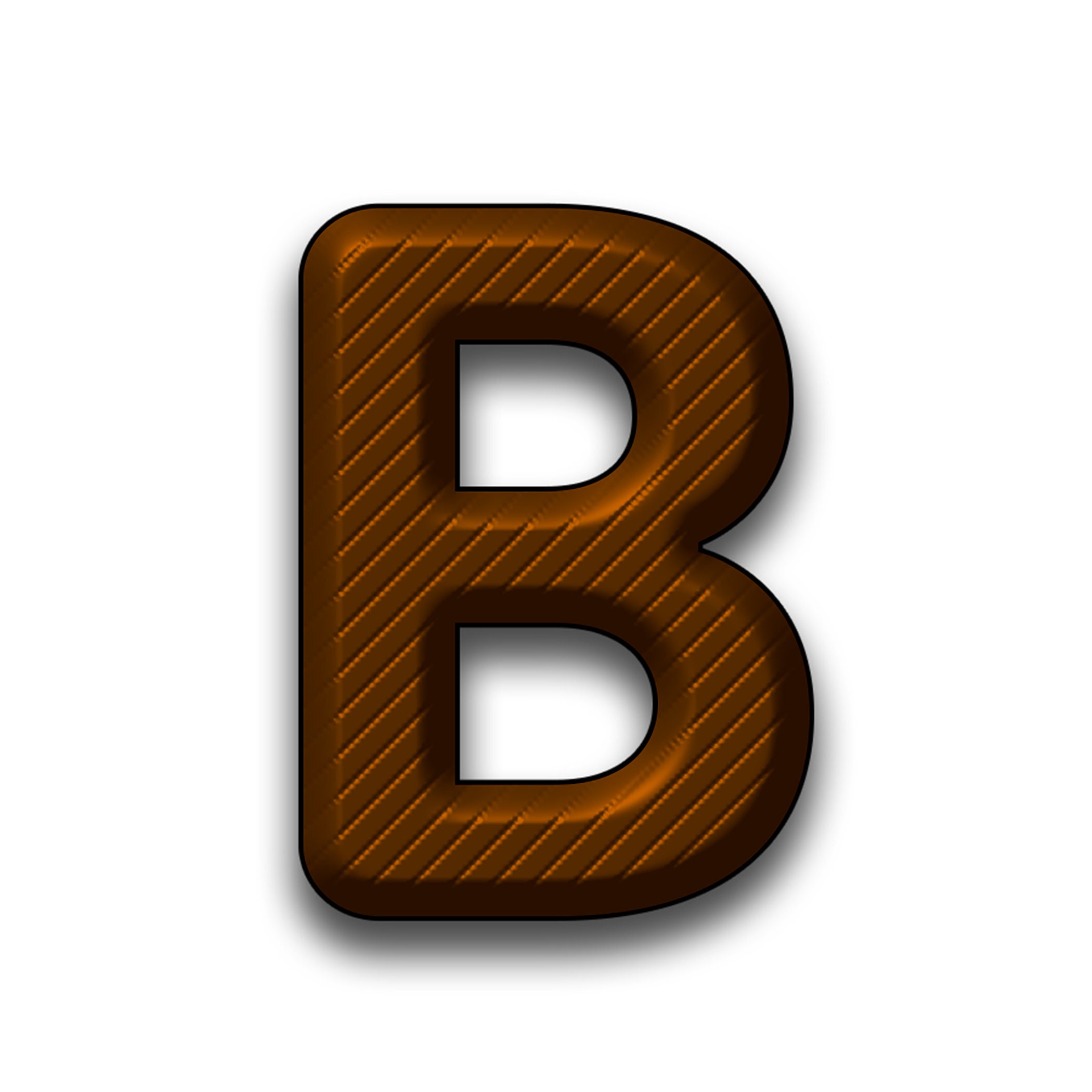 Chocolate Candy Bar Alphabet Letters Digital Clipart Etsy