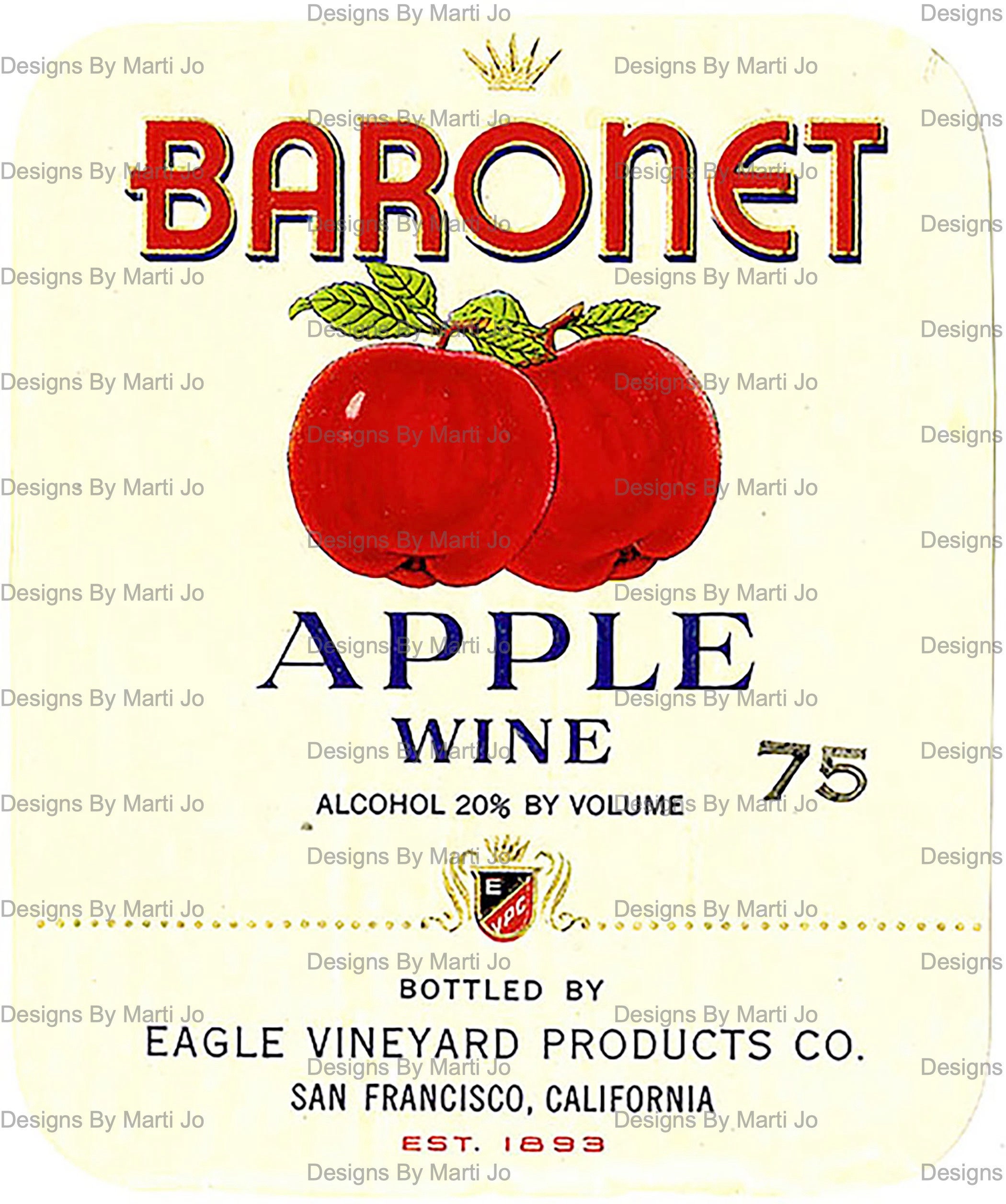 Vintage Wine Labels 75 Printable Wine Labels Digital Etsy Australia