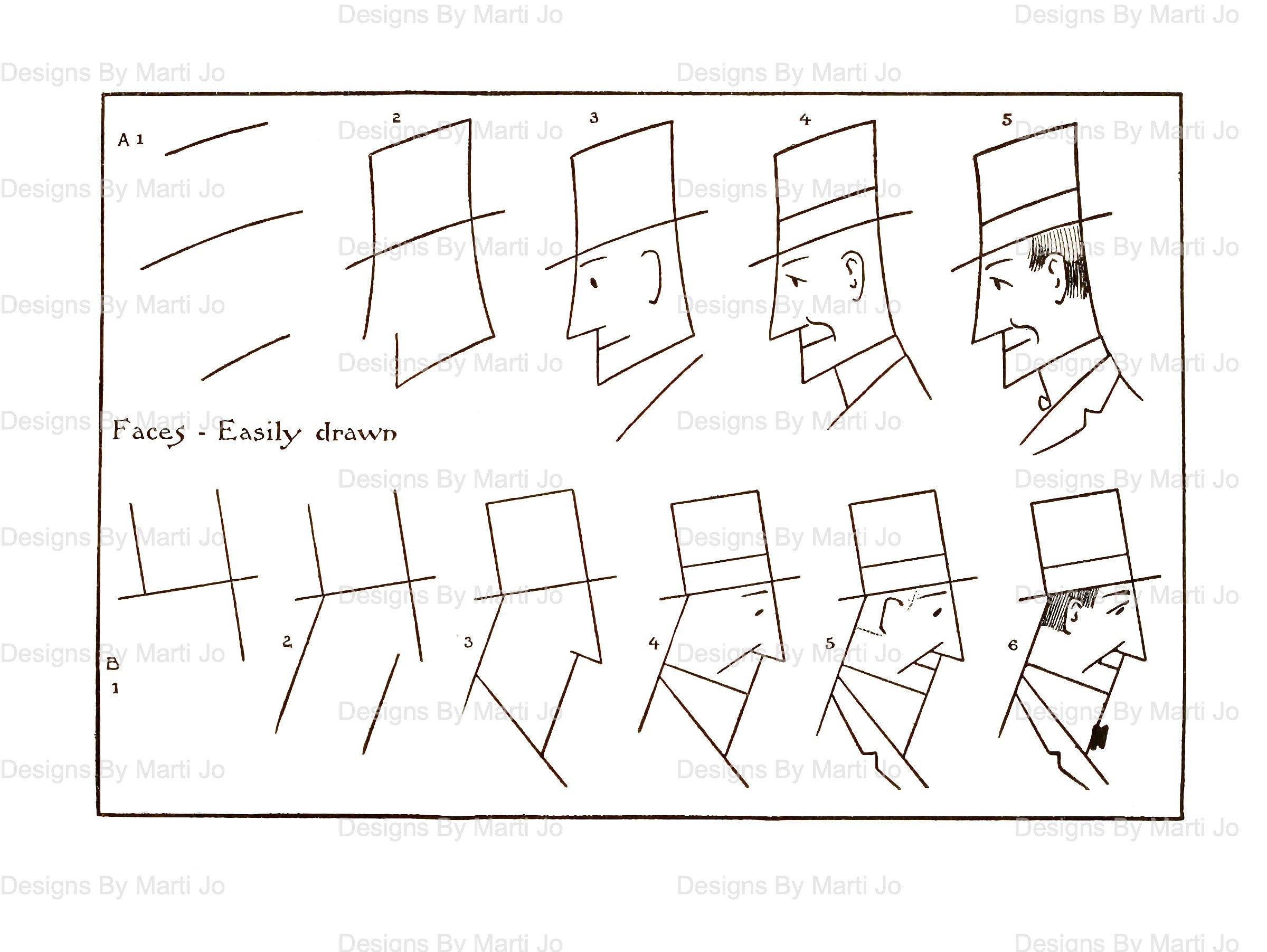 Vintage How To Draw Book For Kids PDF Drawing For Kids Etsy