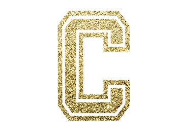 Gold Glitter Varsity Letters Digital Clipart Printable Varsity Alphabet,  Numbers, Symbols Instant Download Varsity Jacket PNG DL61 