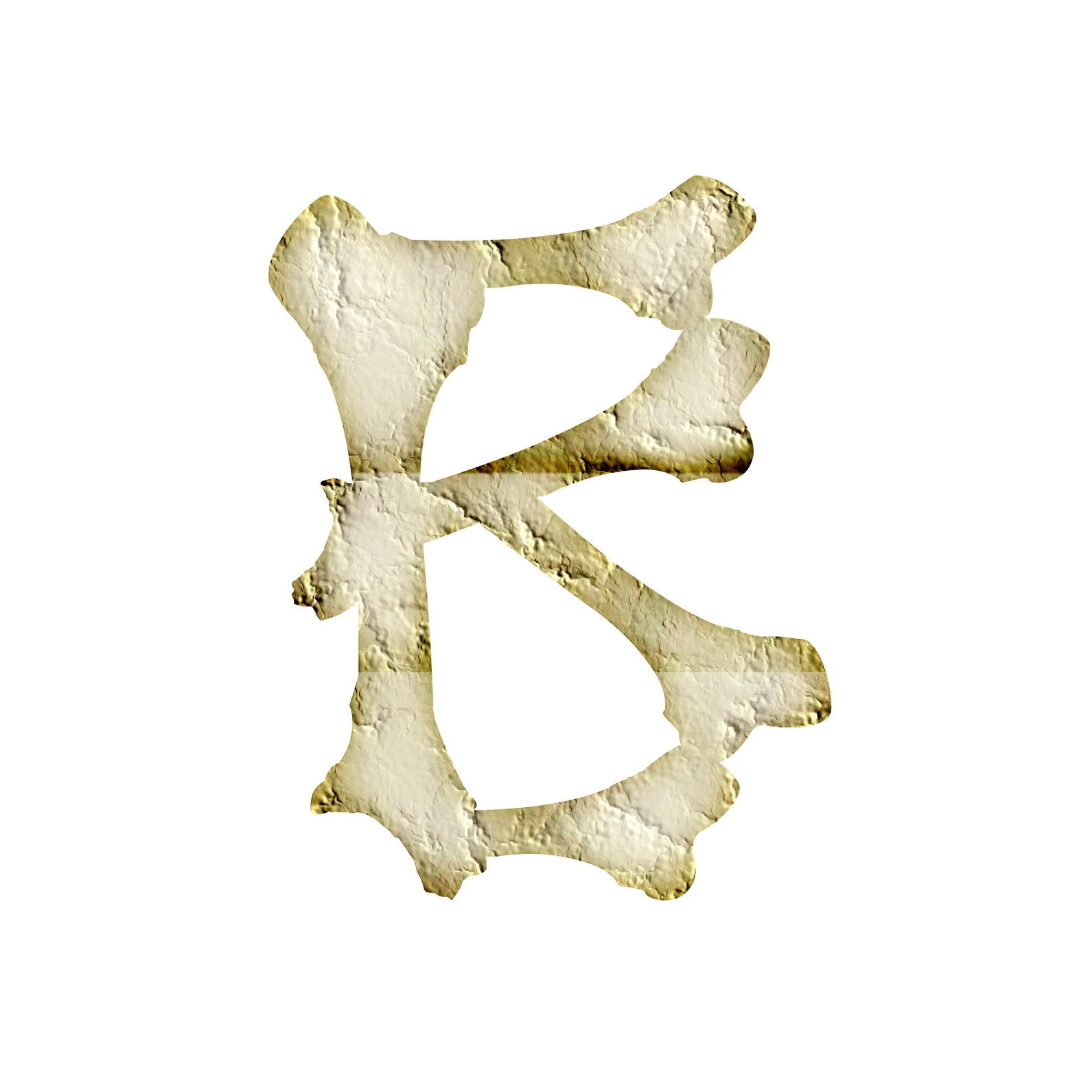 bone-letters-digital-clipart-printable-bone-alphabet-etsy