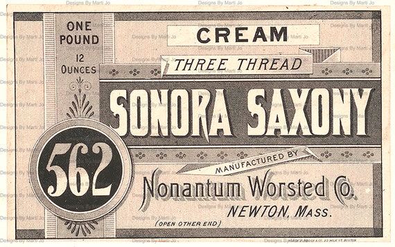 Vintage Clothing Related Labels Kit 3 | 50 Printable Vintage