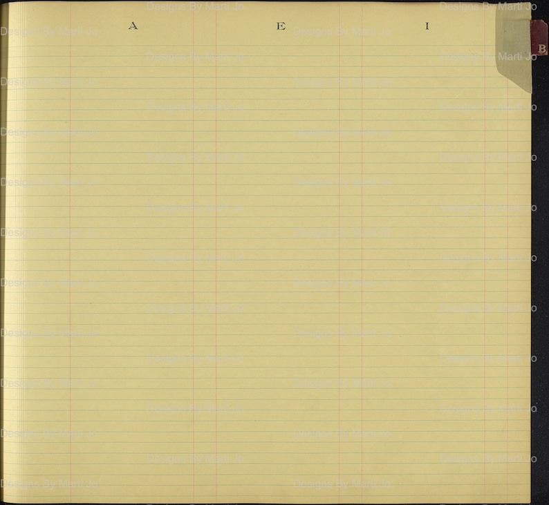 20 Blank Vintage Printable Ledger Paper JPG Pages Vintage - Etsy