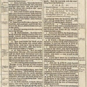KJV Old Bible Pages Overlays | 10 Vintage Printable Bible Pages From Genesis | Transparent Background Overlay PNG Images | PNG23 image 3