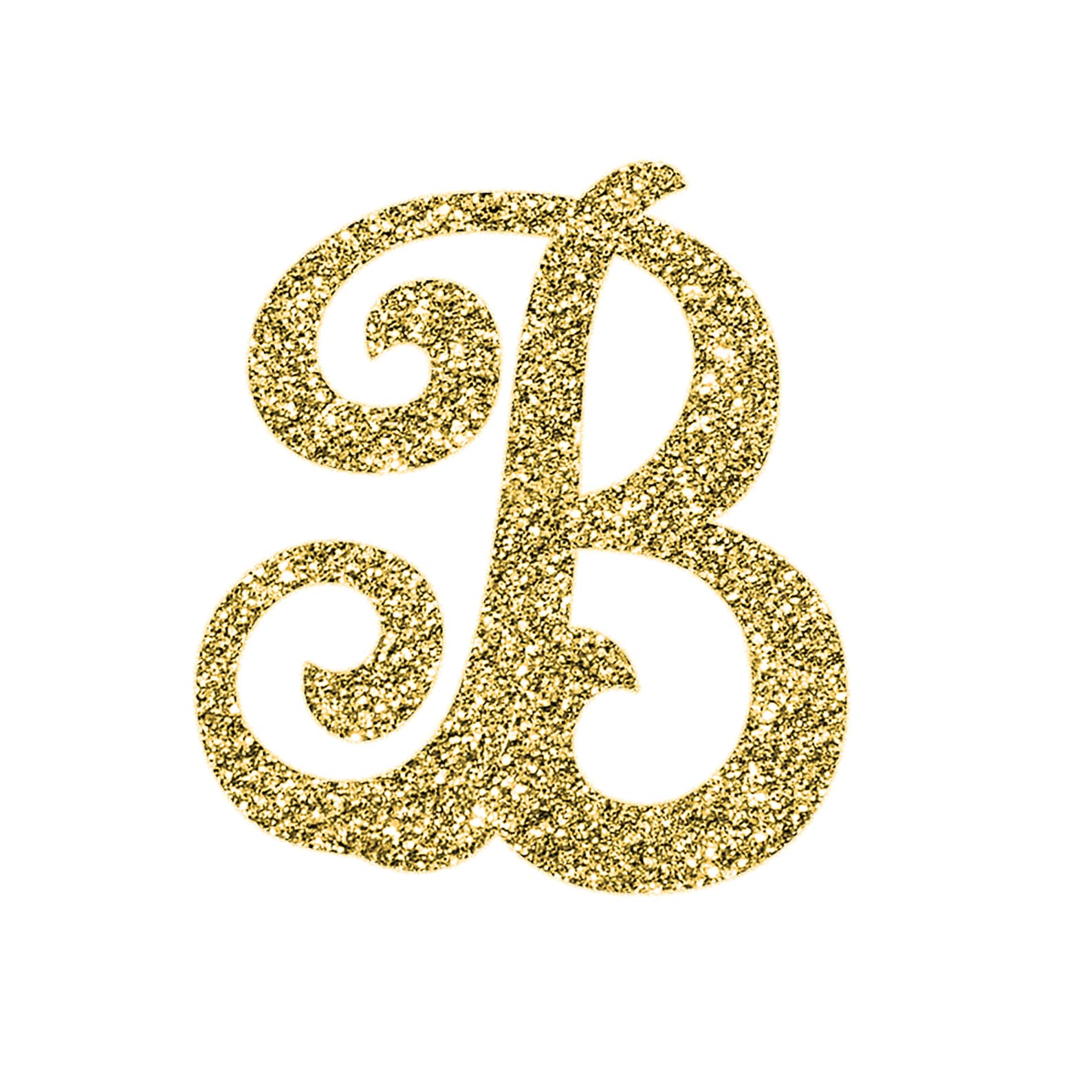 Gold Glitter Letters Digital PNG Decorative Printable | Etsy