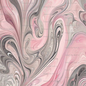 35 Printable Marbled Paper JPG Pages Set 1 | Budget Decorative Junk ...