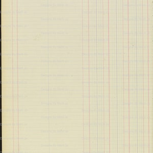 20 Blank Vintage Printable Ledger Paper Digital JPG Pages | Vintage ...