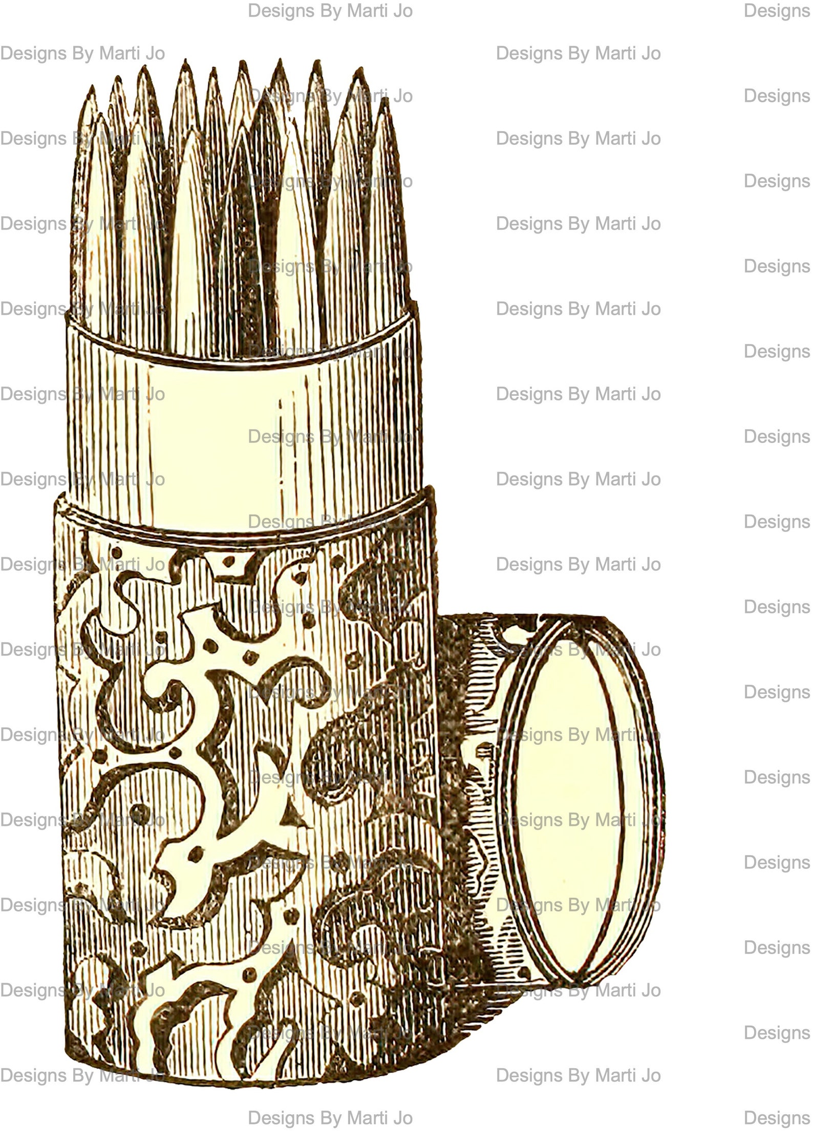 Vintage Art Supplies Vintage Artist Supplies Clipart Etsy