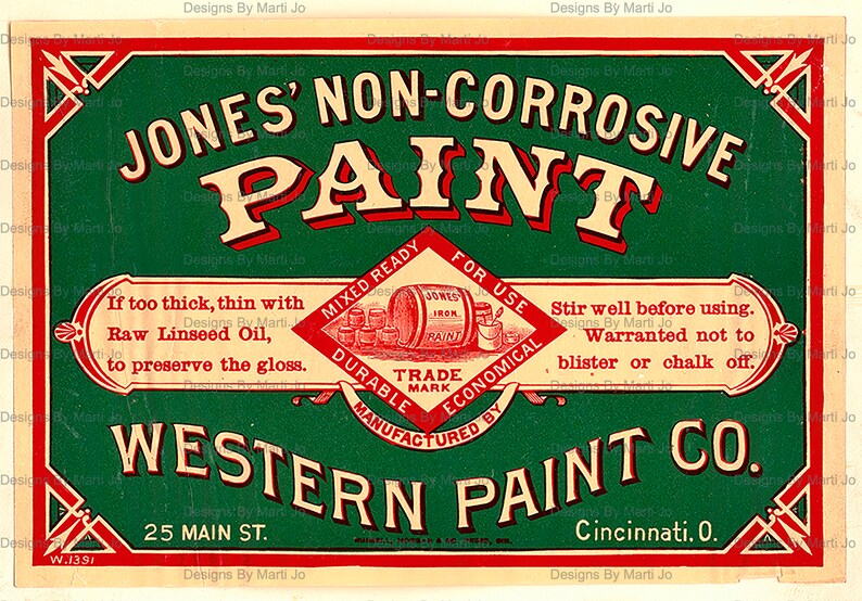 Vintage Products Labels Kit 1 | 50 Printable Antique Product Labels ...