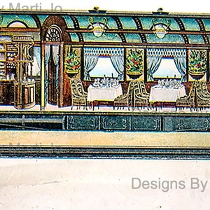 Printable vintage train ephemera JPG clip art images. Antique train travel and railroad scrapbook and junk journal elements.