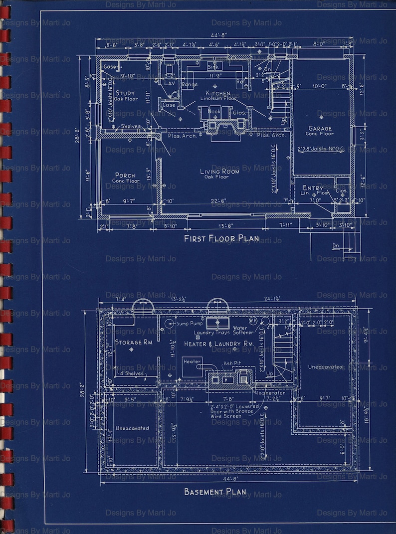 blueprints for a house