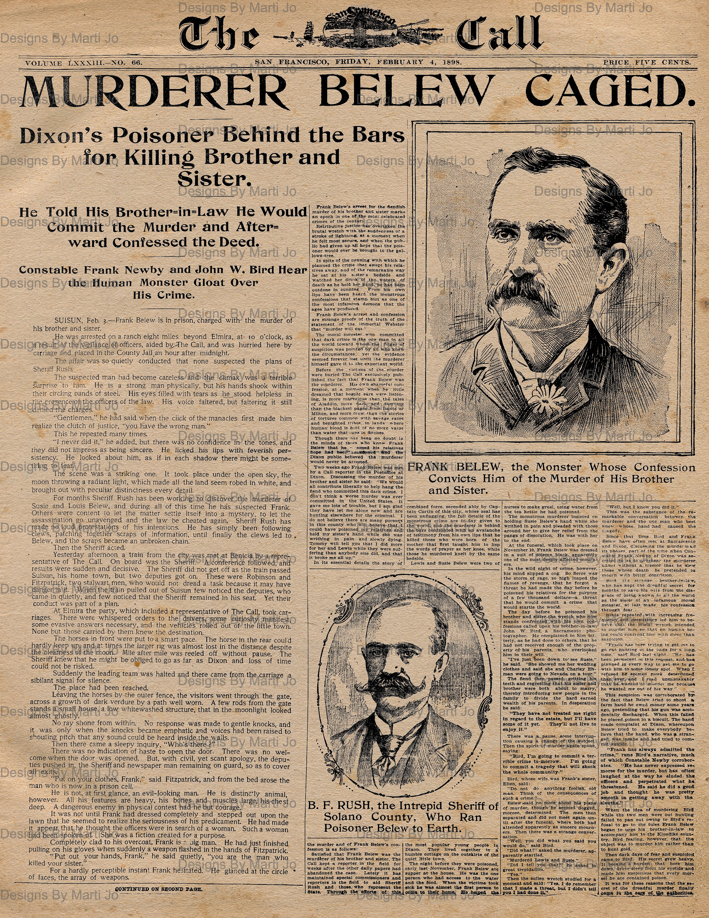 Vintage Newspaper Murder Front Page Overlay Junk Journal Kit | 15 Printable  Killer Newspaper Transparent Pngs | Instant Download | TC28 - Etsy