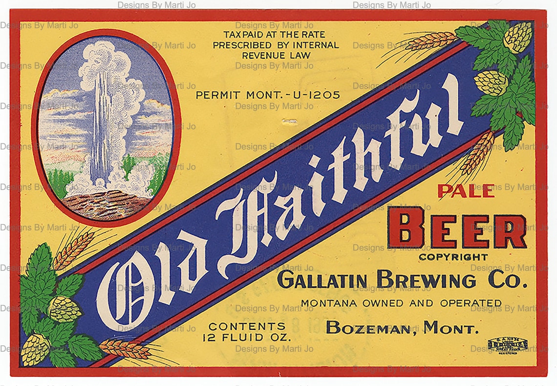 Vintage Beer Labels 45 Printable Old Beer Labels Digital - Etsy