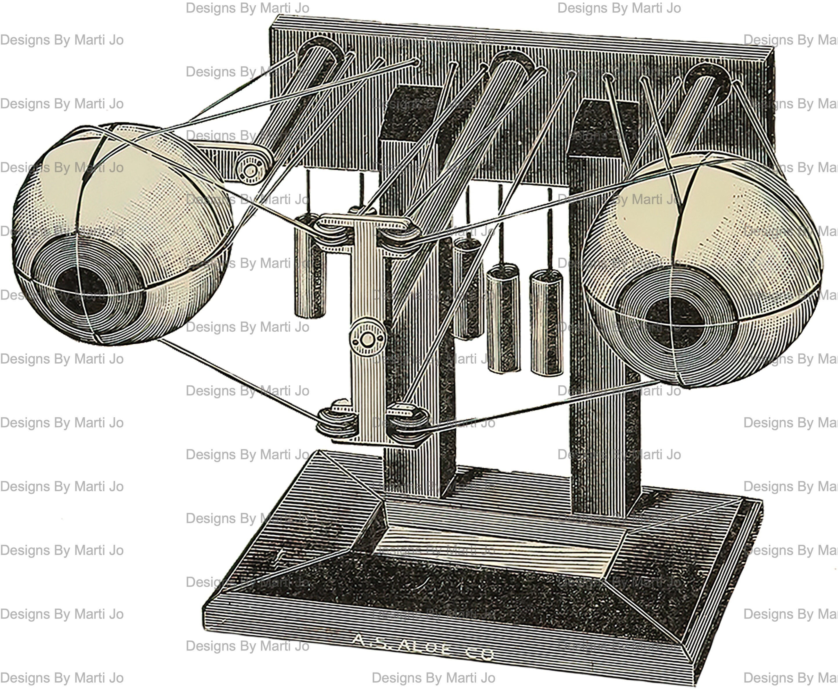 Vintage Medical Equipment PNG Elements Set 1 | 60 Printable