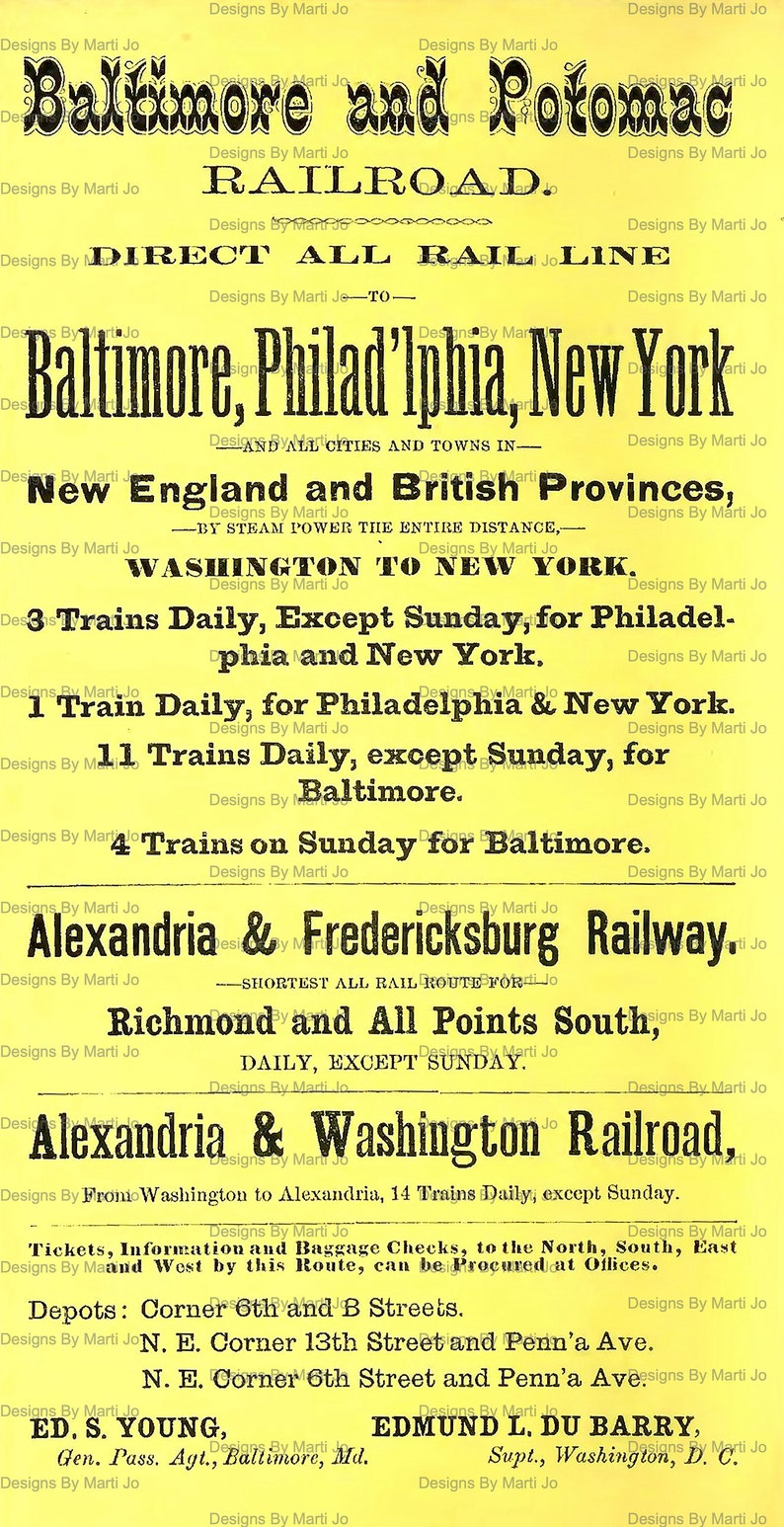 Printable vintage train ephemera JPG clip art images. Antique train travel and railroad scrapbook and junk journal elements.