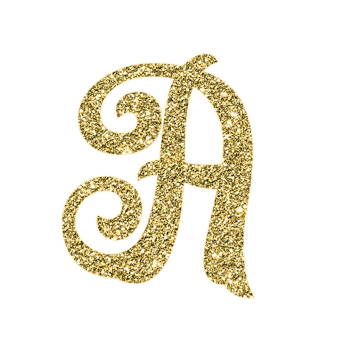 Printable Gold Glitter Letters - Printable Word Searches