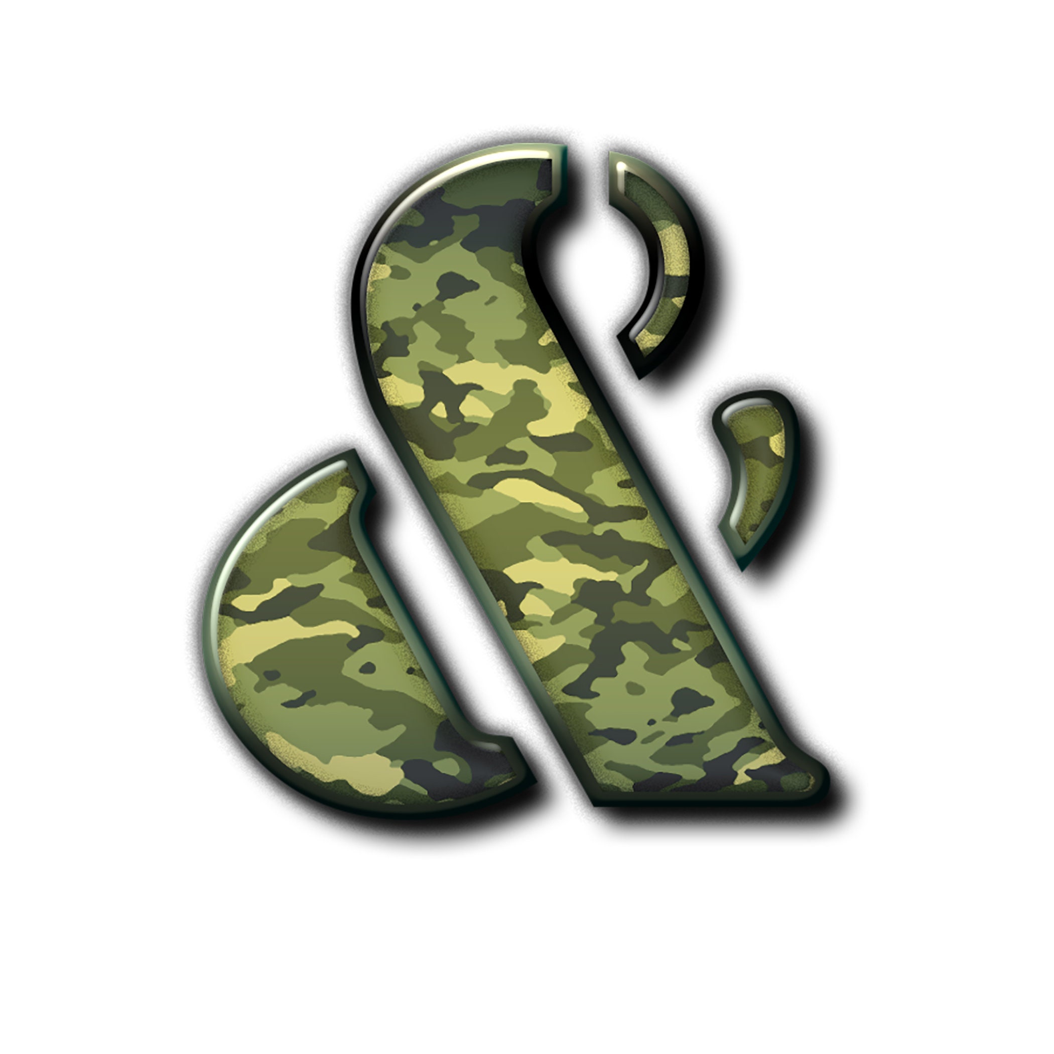Camo Letter PNG Printable Camouflage Alphabet Numbers - Etsy