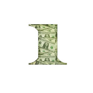 Money Letters PNG Printable Dollar Alphabet, Numbers, Symbols Instant ...