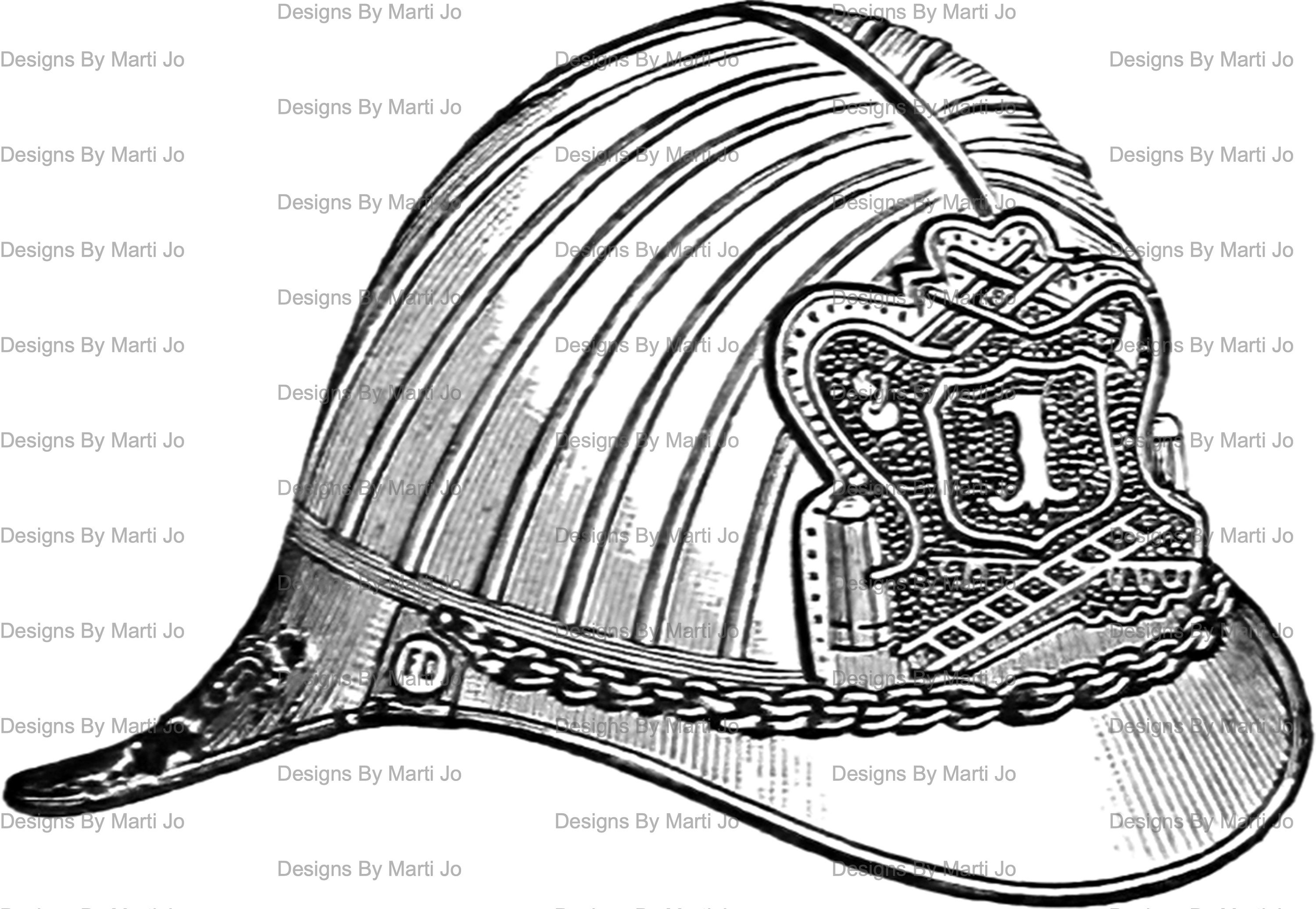 Printable Vintage Firemen Clipart Vintage Firefighter - Etsy
