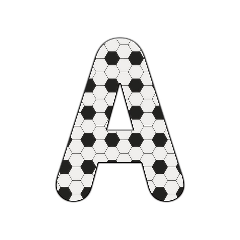Soccer Letters Digital Clipart Printable Soccer Alphabet Etsy Soccer Letters Digital Clipart Printable Soccer Alphabet Etsy