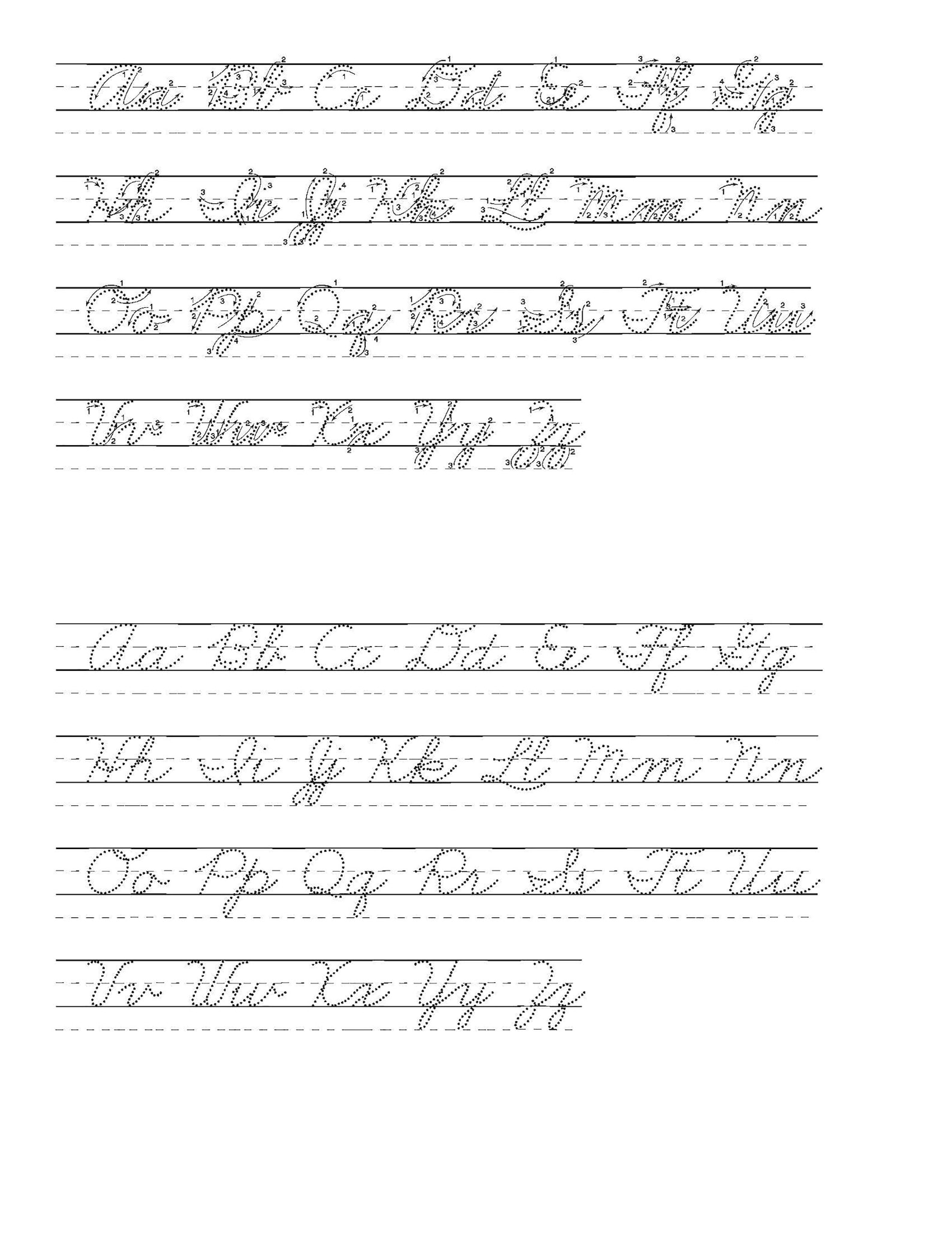 Cursive Sentences Tracing Pages Handwriting Print And Trace | Etsy