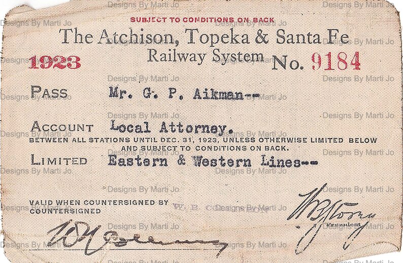 Printable vintage train ephemera JPG clip art images. Antique train travel and railroad scrapbook and junk journal elements.