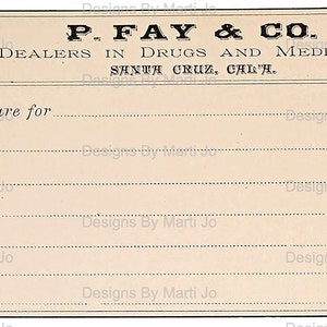 vintage prescriptions