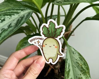 Radishing 3" Vinyl Sticker