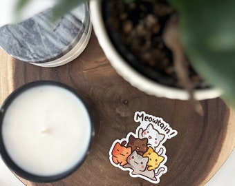 3" Meowtain Sticker