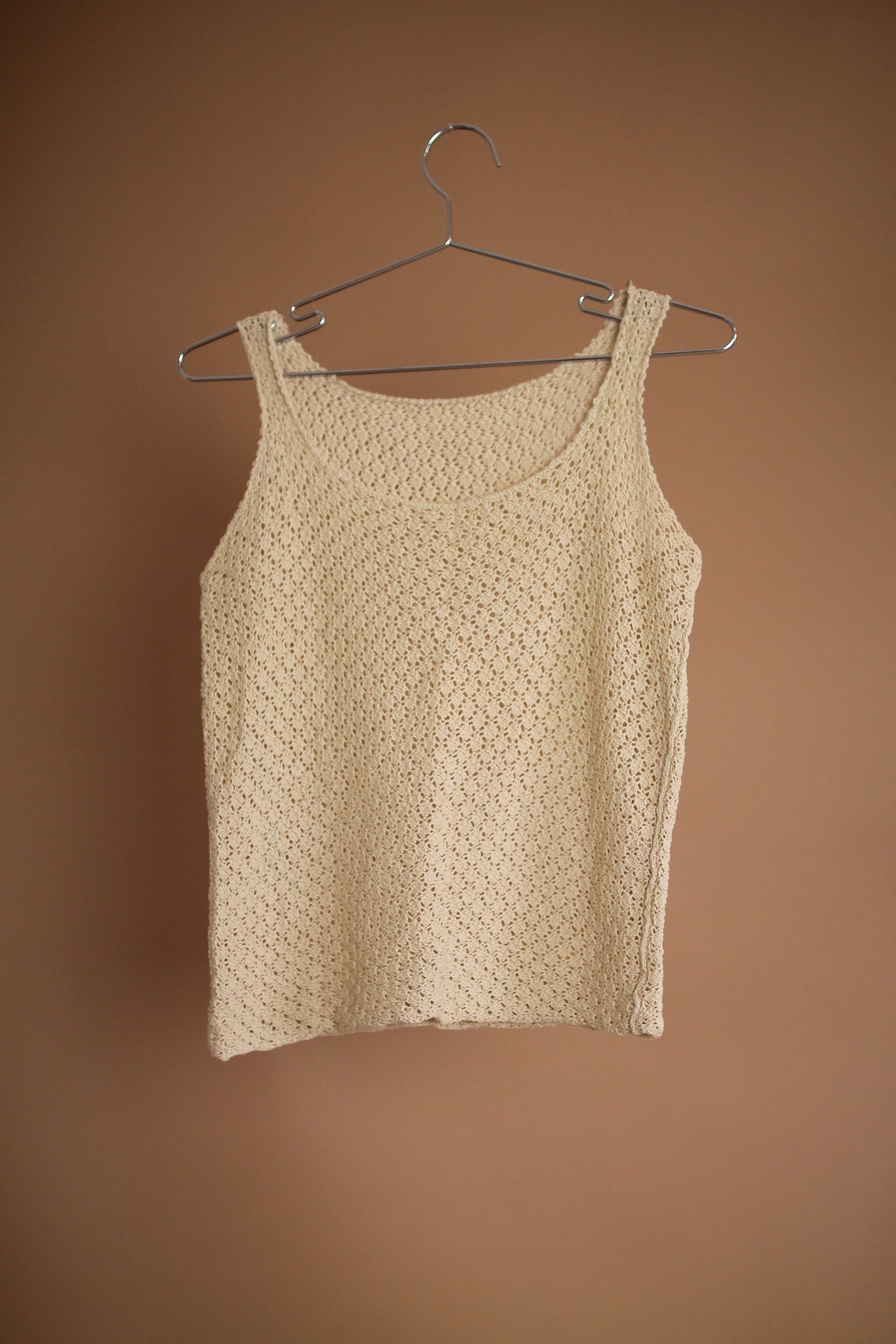 Knitted Tank Top Etsy