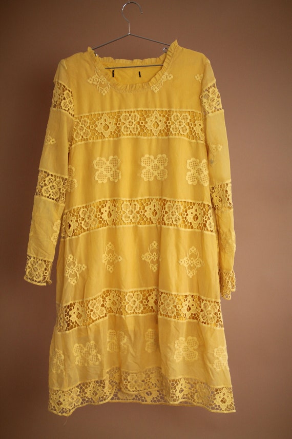 sunshine yellow dress