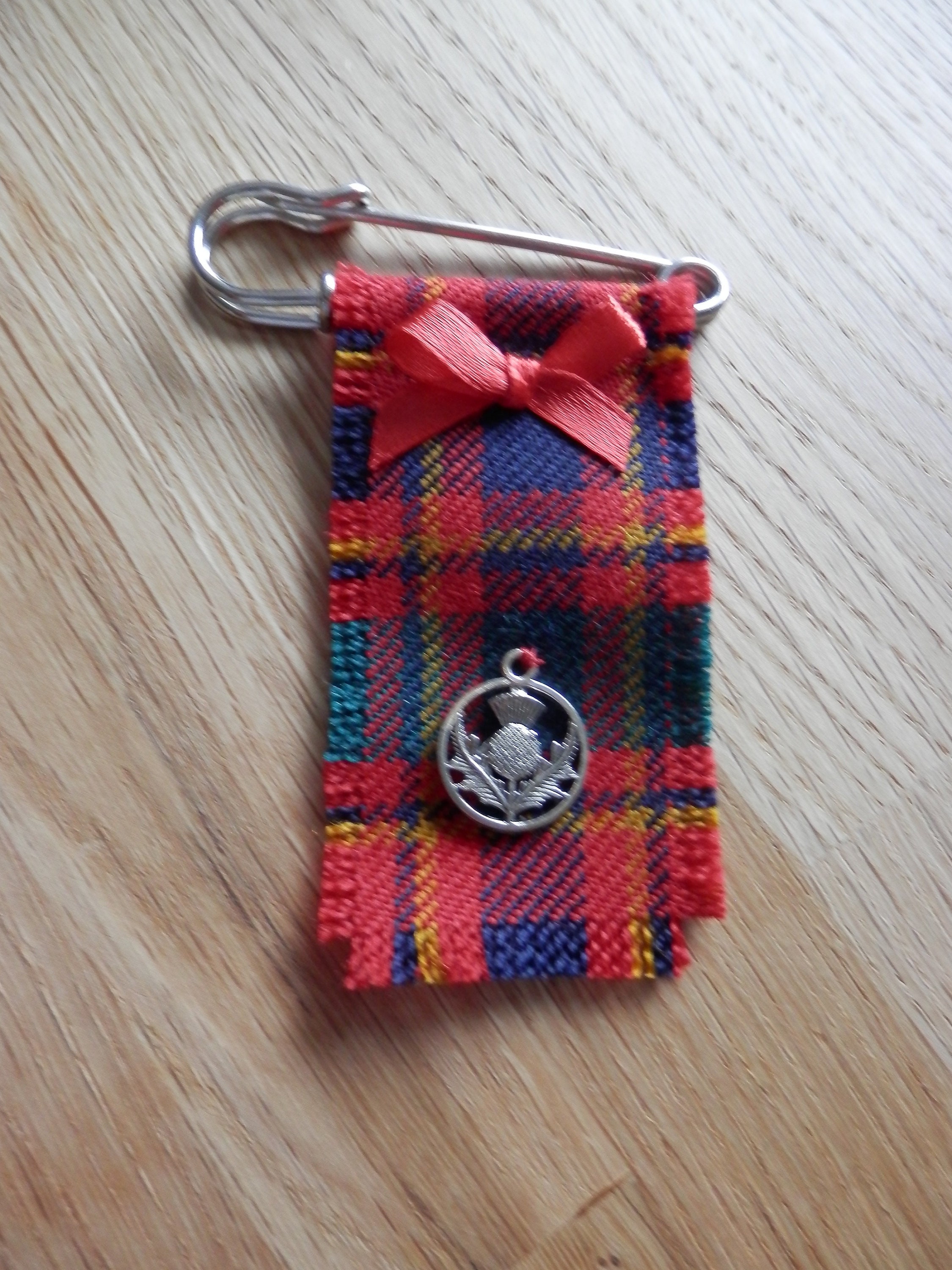 silver thistle tartan